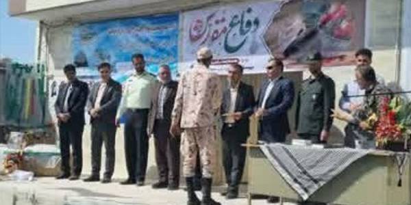 تقدیر از پاسداران و بسیجیان بخش خرقان