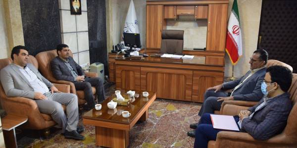 دیدار رییس سازمان مدیریت و برنامه ریزی استان مرکزی با سرپرست فرمانداری شهرستان محلات