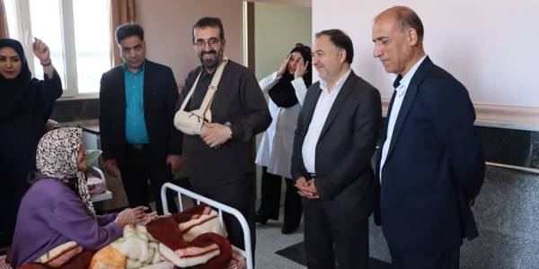 بازدید ازمرکز سالمندان ابراهیم آباد اراک