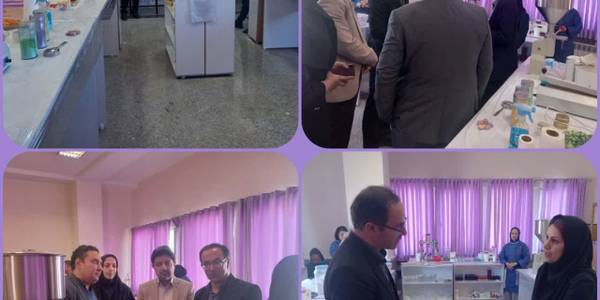 بازدید فرماندار  شهرستان تفرش از محل فعالیت واحدهای فناور مستقر در مرکز رشد