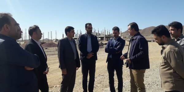 بازدید میدانی از محل احداث مسکن ملّی چهل هکتاری شهرستان محلات