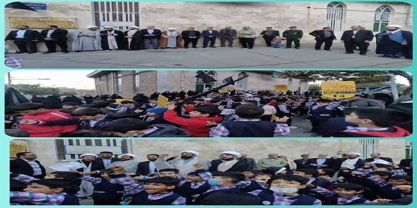 تجمع مردم شهر شازند در اعتراض به حمله وحشیانه اسرائیل به بیمارستان المعمدانی در غزه