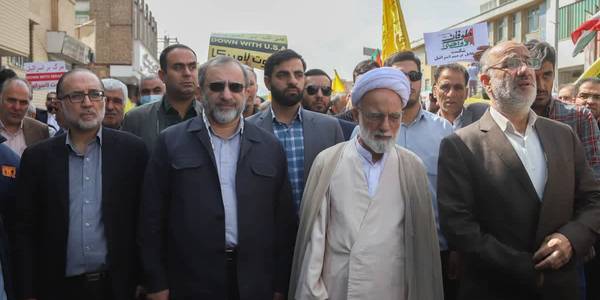 راهپیمایی محکومیت جنایات رژیم کودک‌کش صهیونیستی