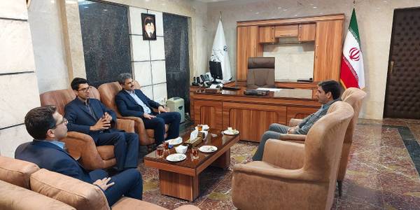 دیدار مدیرعامل شرکت توزیع نیروی برق استان مرکزی با سرپرست فرمانداری شهرستان محلات