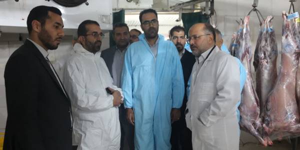بازدید میدانی از کشتارگاه دام اراک.