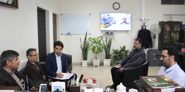 نشست با مدیرمحترم فرودگاه شهدای اراک.