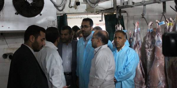 بررسی میدانی مشکلات کشتارگاه صنعتی شهرداری اراک