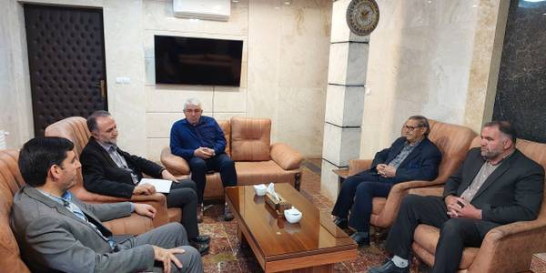 دیدار رییس شورای استان با سرپرست فرمانداری شهرستان محلات