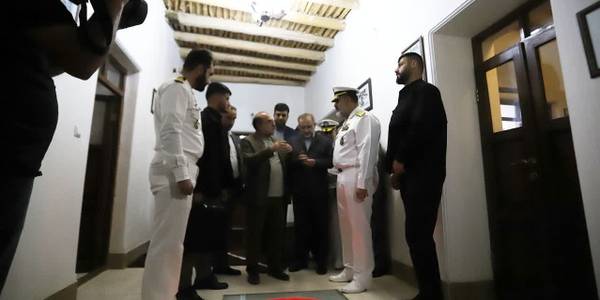 💠بازدید دریادار ایرانی از خانه تاریخی امیرکبیر