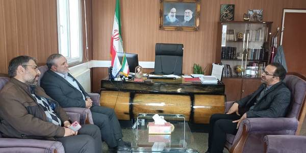 دیدار مدیرکل بنیاد مسکن انقلاب اسلامی استان با فرماندار شهرستان