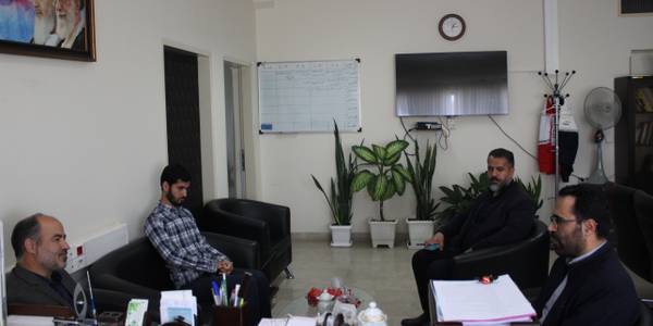 نشست با مدیرکل روابط عمومی استانداری.