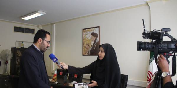 مصاحبه با صدا و سیمای استان.