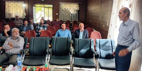 برگزاری کارگاه آموزشی با عنوان دوره های مشارکتی ویژه دهیاران بخش قره چای شهرستان خنداب