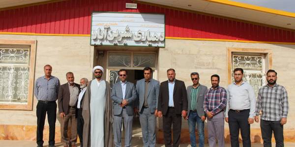 بازدید مدیرکل دفتر امور روستایی و شوراها از دهیاری روستای شیرین آباد شهرستان فراهان