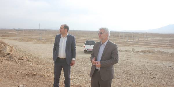 فرماندار از شهرک صنوف مزاحم خمین بازدید کرد