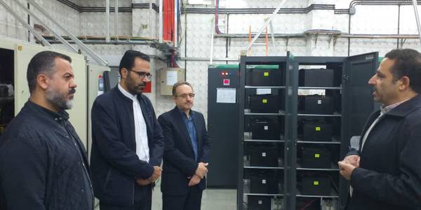 رزمایش قطع برق اداره کل زیرساخت استان.