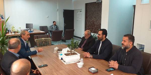 نشست با مدیرکل دامپزشکی استان.