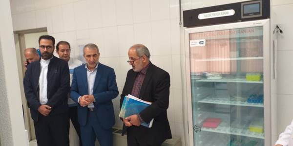 بازدید میدانی از آزمایشگاه تشخیص بیماری ها و مواد غذایی دامپزشکی.