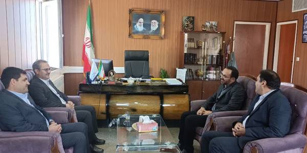 دیدار مدیرکل امور مالیاتی استان با فرماندار