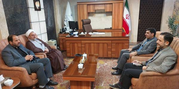 دیدار سرپرست اداره کل فرهنگ و ارشاد اسلامی استان مرکزی با سرپرست فرمانداری شهرستان محلات
