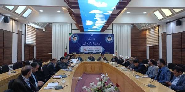 جلسه مشترک هیئت اجرایی انتخابات ۱۴۰۲ شهرستان های تفرش و آشتیان با حضور دکتر اتابکی فرماندار تفرش و مهندس وروانی فراهانی فرماندار آشتیان، روسای هیئت نظارت بر انتخابات و اعضای هیأت اجرایی انتخابات  شهرستان های تفرش و آشتیان و سایر مسئولین مربوطه‌ در محل فرمانداری تفرش برگزار شد.