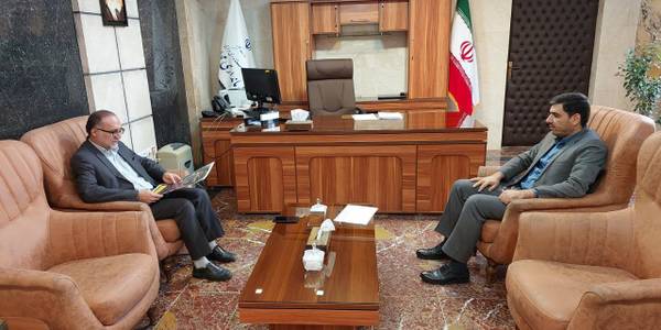 حضور معاون توسعه مدیریت و منابع استانداری مرکزی در فرمانداری شهرستان محلات