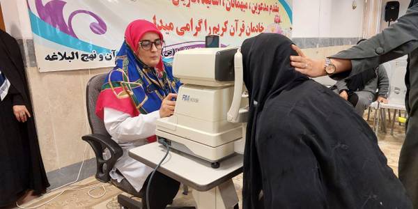 بازدید از روند اجرایی طرح لبخند نگاه در شهرستان محلات