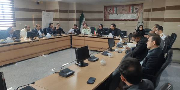 جلـسه شورای ترافـــــــــیک شهرستان زرندیه