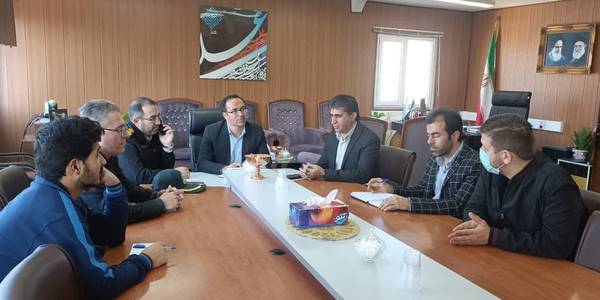 جلسه هماهنگی برگزاری مسابقات اهداف پروازی در تفرش