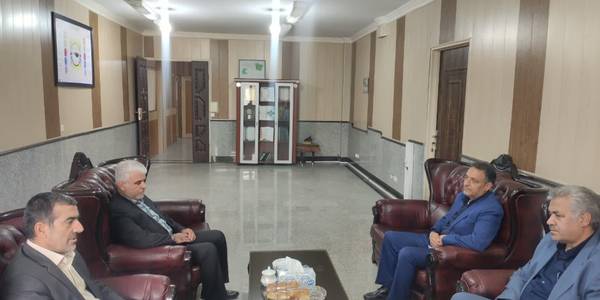 دیدار مدیر کل جهاد کشاورزی استان با فرماندار