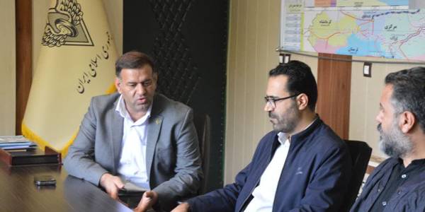 نشست با مدیرکل راه آهن استان.
