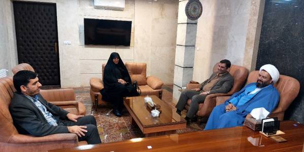 دیدار مسئول ستاد مردمی حمایت از خانواده و جوانی جمعیت استان مرکزی با سرپرست فرمانداری شهرستان محلات