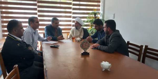 جلسه پیگیری مشکلات روستای موسی آباد بخش زاویه