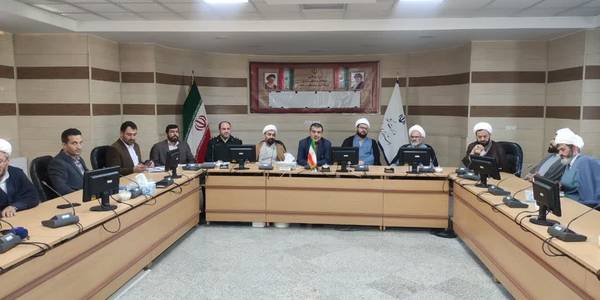 جلسه معارفه سرپرست اداره تبلیغات اسلامی شهرستان زرندیه