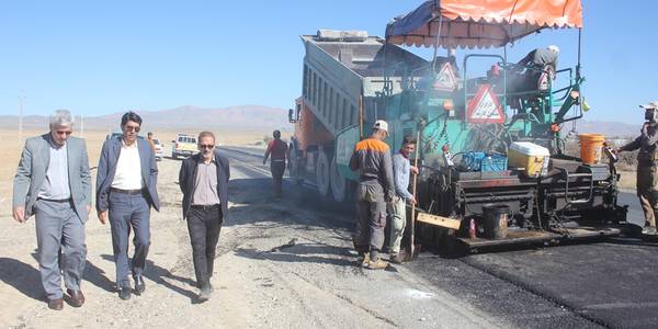 فرماندار از محور آشیانه – گلدشت بازدید کرد