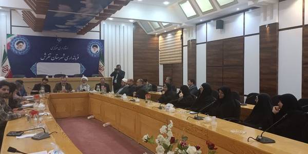 نشست دکتر مخلص الائمه استاندار محترم با مجمع مطالبه گران شهرستان