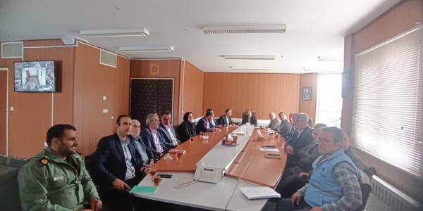 جلسه مدیریت بحران شهرستان برگزار گردید.