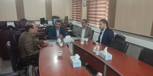 جلسه پیگیری امور ساخت مدرسه روستای بربر