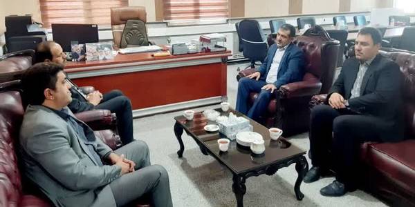 دیدار سرپرست اداره کل فرهنگ وارشاد اسلامی با فرماندار