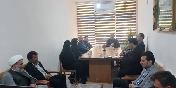 برگزاری جلسه شورای اداری بخش زاویه