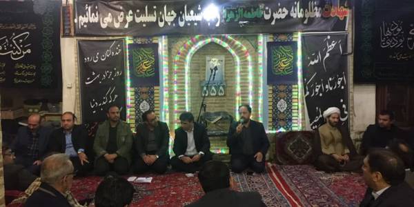 ششمین میزخدمت جهادی به مناسبت گرامیداشت #هفته_بسیج در مسجد قائمیه ترخوران با حضور دکتر اتابکی فرماندار شهرستان تفرش، سرهنگ پاسدار هاشمی فرمانده ناحیه مقاومت بسیج و روسای ادارات توسط بسیج کارمندی شهرستان تفرش برگزار گردید.