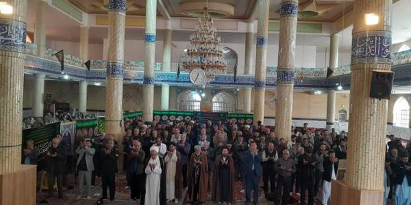 نماز عبادی سیاسی جمعه10آذر ماه  1402 با حضورمهندس وروانی فرماندار ومردم ولایتمدار و انقلابی شهرستان  به امامت حجت الاسلام والمسلمین طاووسی  امام جمعه آشتیان در محل مصلی آیت الله دانش  برگزار شد .