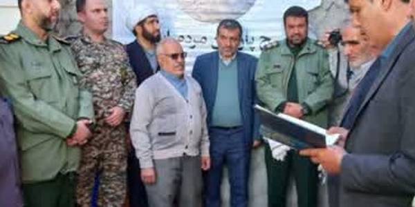 افتتاحیه نمایشگاه عملکرد و اقدامات بسیجیان بخش خرقان به مناسبت بزرگداشت هفته‌ بسیج در روستای شهید پرور علیشار