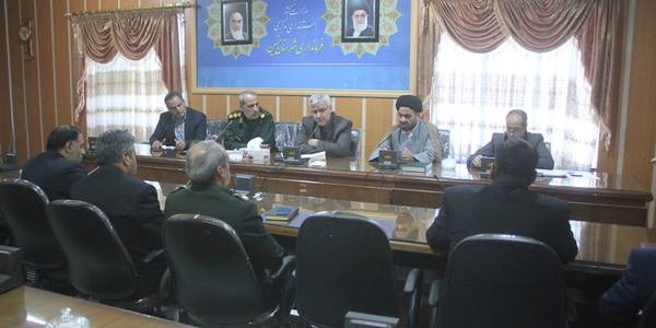 جلسه هماهنگی استقبال ، تشییع و بدرقه تعداد 5 شهید گمنام در شهرستان خمین برگزار شد