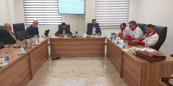 جلسه هماهنگی اجرای مانور شیمیایی - پرتوی