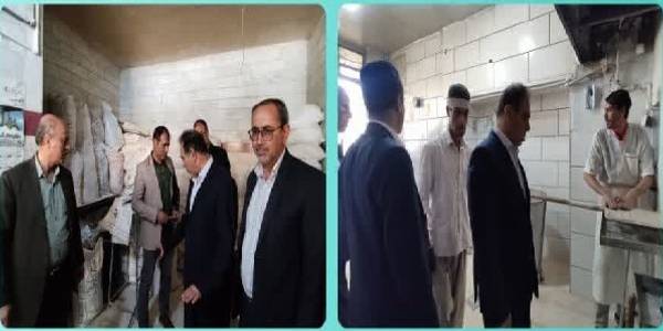 بازدید میدانی از نانوایی های سطح شهر آستانه