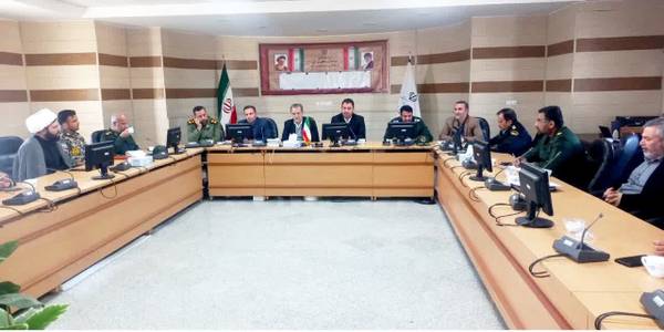 برگزاری جلسه برنامه ریزی برای مراسم استقبال از شهدای گرانقدر در شهرستان زرندیه