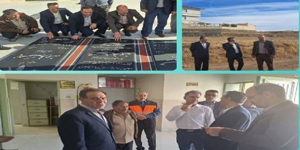 بازدید از روستای بخش زالیان