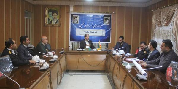 هفتمین جلسه شورای ترافیک شهرستان خمین در سال 1402 برگزار شد