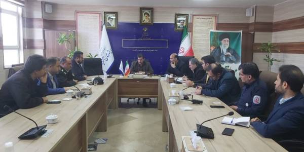 دومین جلسه کارگروه پایش ساختمانهای بلند مرتبه و نا ایمن شهرستان آشتیان